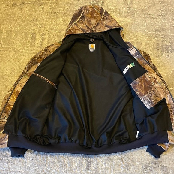 Carhartt Jacket Realtree Camo Work Coat - J220 CAP - 2XL Regular - Great Shape - Picture 3 of 13